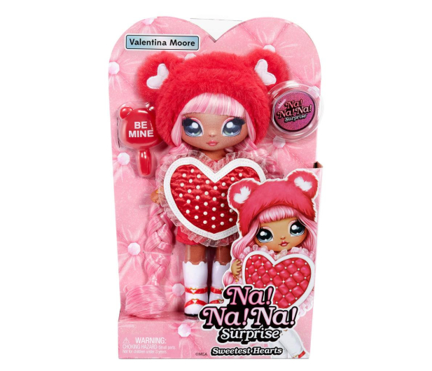 MGA Entertainment Na!Na!Na! Surprise Sweetest Hearts Doll - Red Heart Bear - 1037373 - zdjęcie 3